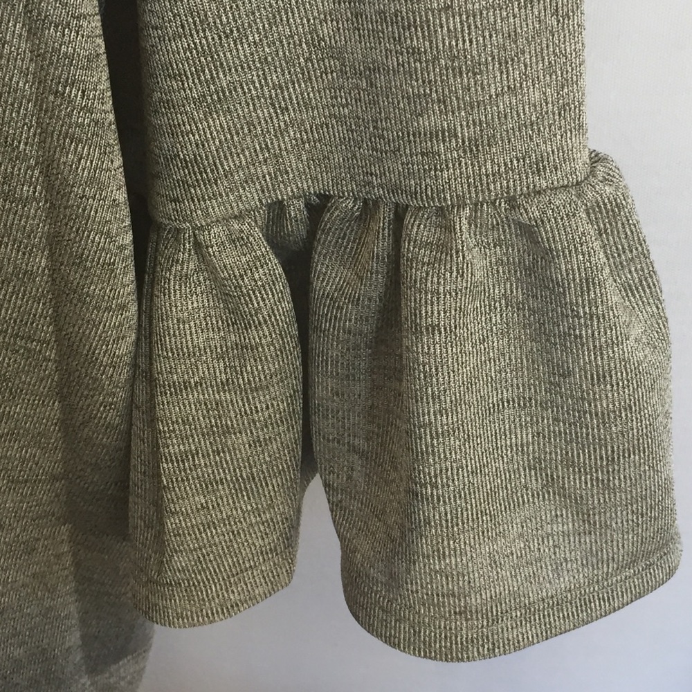 Como Blu Plus Size Knit Top Color Gray. - Picture 3 of 8